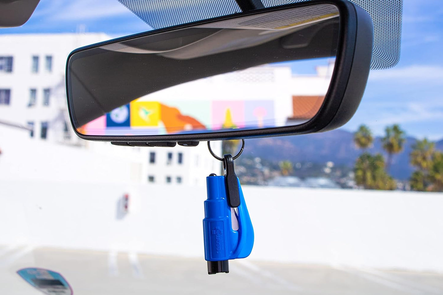 the Original Keychain Car Escape Tool, Made in USA, Unisex-Adult, (Black), Single Pack (01.100.01)