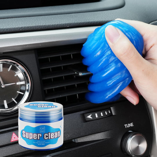 Car Cleaning Gel Detailing Putty,Automotive Interior Cleaning Slime,Car Vent Cleaning Kit for Car and Keyboard,Putty Cleaning Car Accessories Blue