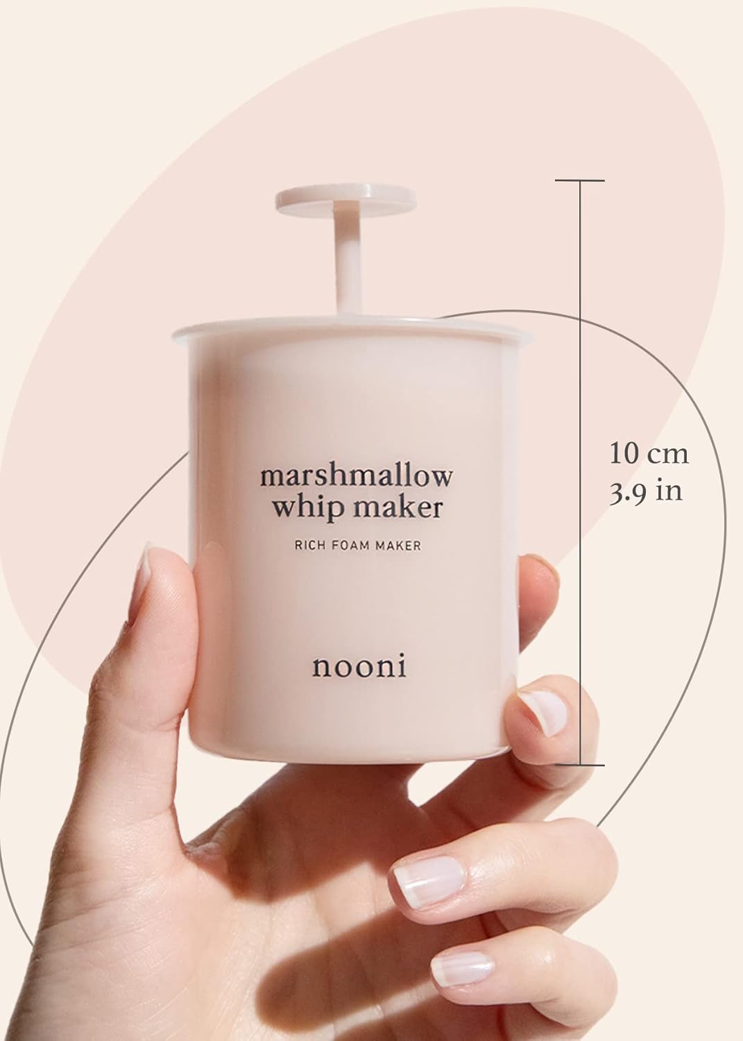 🫧 NOONI Marshmallow Whip Maker – Ultra-Rich Foaming Cleanser Booster for Deep Pore Cleansing