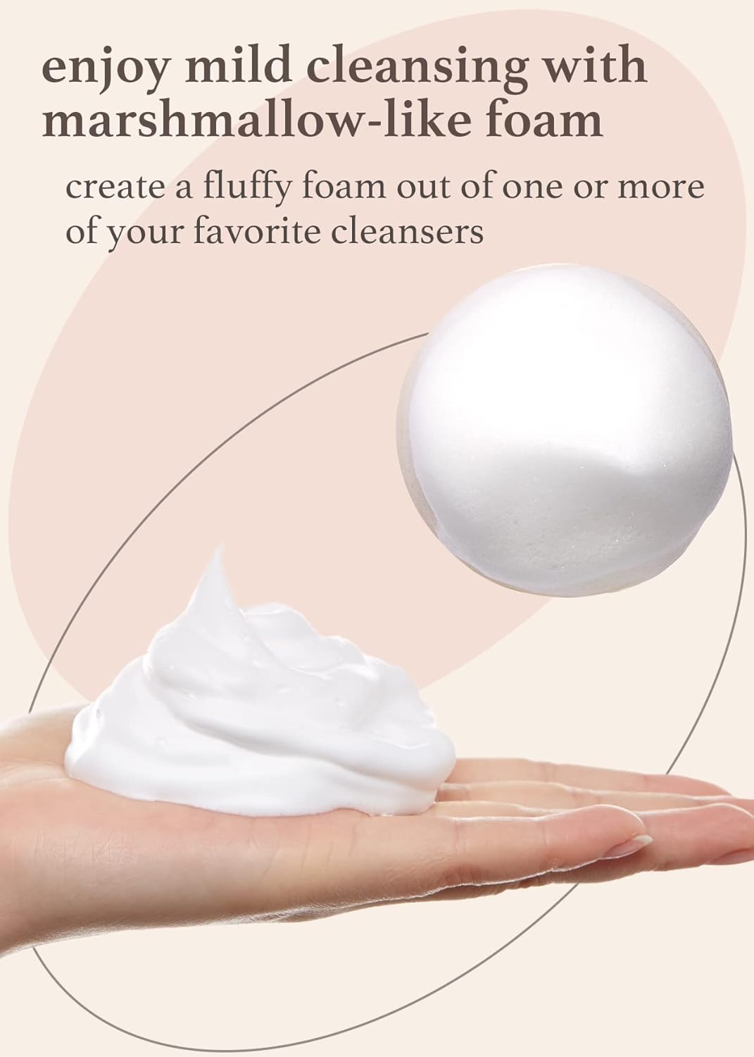 🫧 NOONI Marshmallow Whip Maker – Ultra-Rich Foaming Cleanser Booster for Deep Pore Cleansing