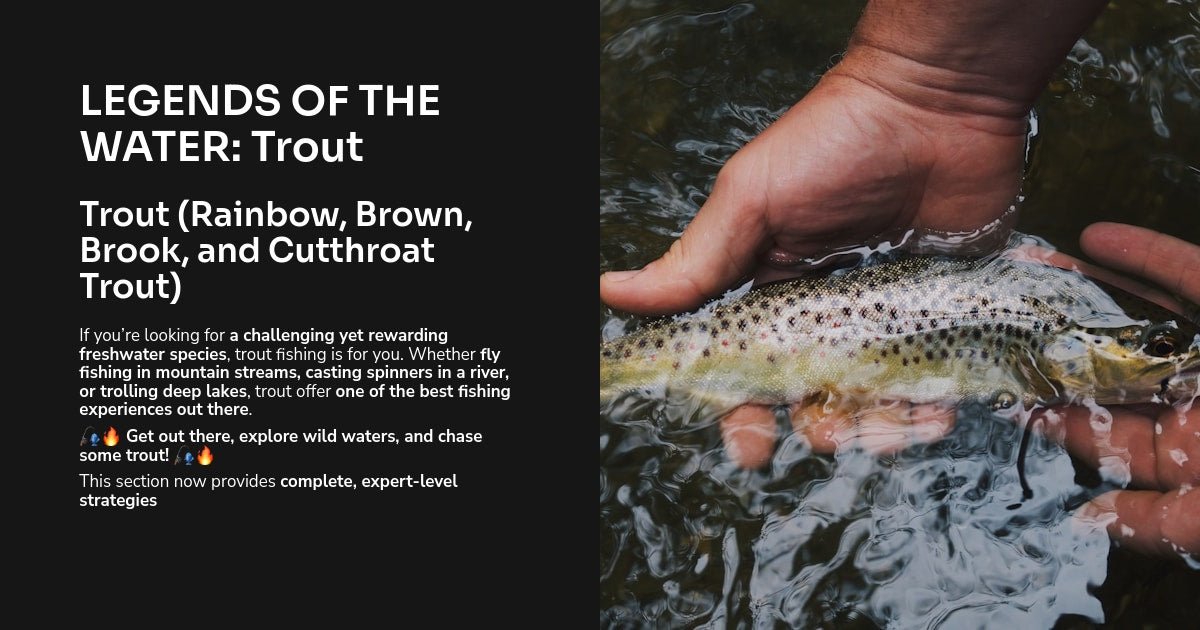 LEGENDS OF THE WATER: Trout