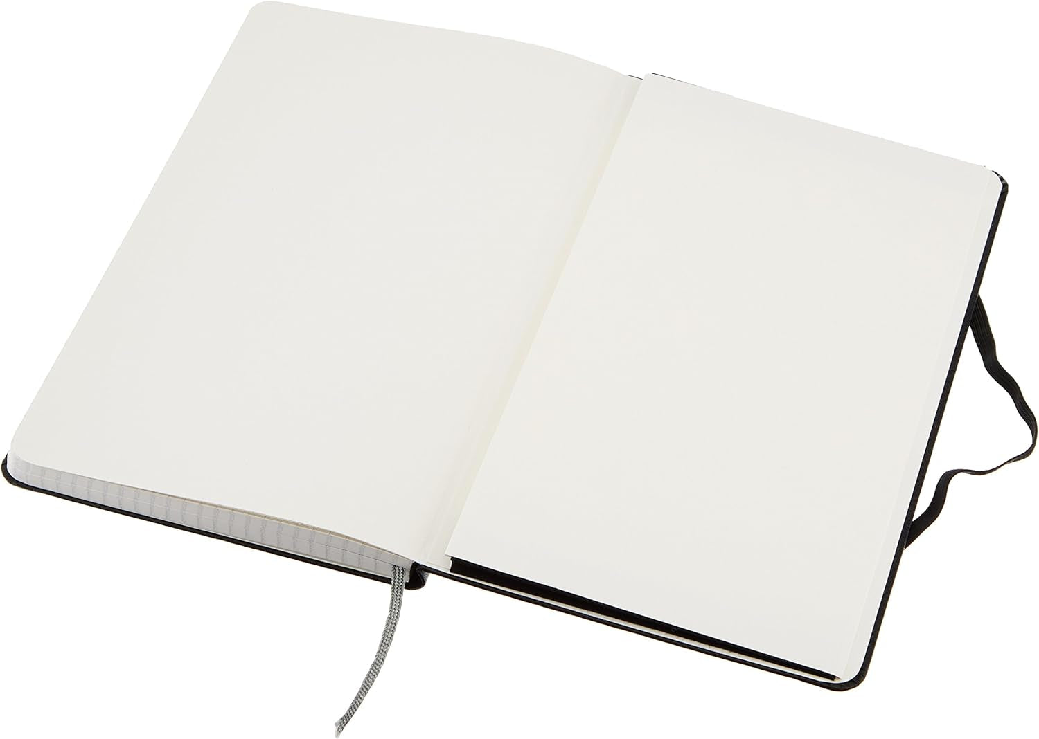 Amazon Basics Classic Grid Notebook, Graph Ruled, 240 Pages, Black, Hardcover, 5 X 8.25-Inch